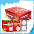 4 шт. жевательной резинки Super Heart со вкусом клубники 
