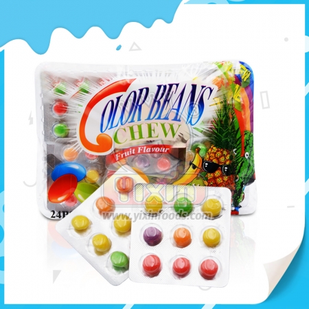 Жевательные конфеты Clolor Beans со вкусом фруктов