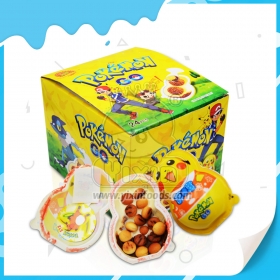 Шоколадное яйцо-сюрприз с игрушкой и печеньем