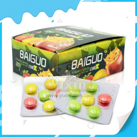 Фруктово-конфетная жевательная резинка BAIGUO