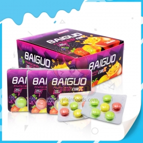 Фруктово-конфетная жевательная резинка BAIGUO