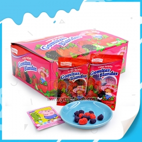 мягкие конфеты с малиной и черникой
