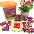 Chicle diferentes sabores с начинкой из варенья в центре, жевательная резинка для гамбургера 