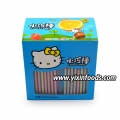 Новинка 2020 года Hello Kitty CC Stick с шоколадным фруктово-кислым конфетным батончиком 