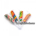 Леденцы на палочке Twist Swirl разноцветные радужные сладости на палочке 