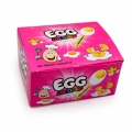 Halal Hard Candy Light Egg Stick Lollipop Производство Оптовая 